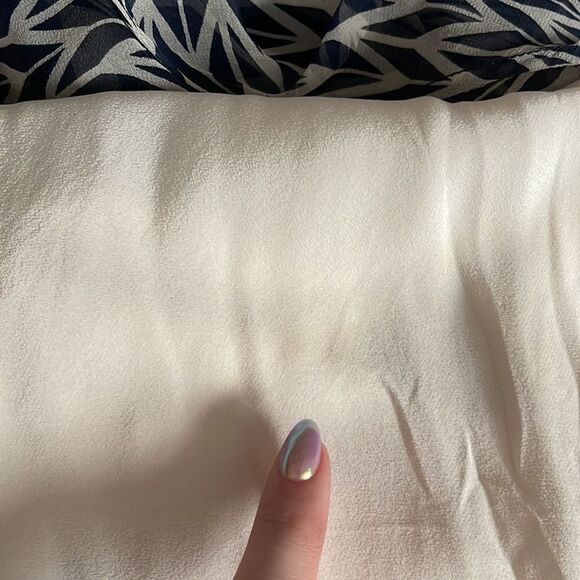 Max Azria Runway Collection 100% Silk Abstract Geometric Dress - Picture 10 of 15